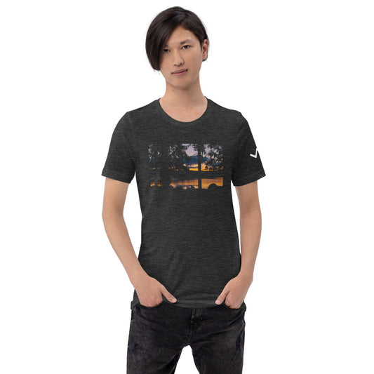 WanderMesh "Lakeside" Short-Sleeve Unisex T-Shirt